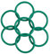 RSRSR O-Ring aus Fluorkautschuk O-Ringe aus Fluorkautschuk, Dichtung for Maschineninstallationen,(32mm x 3mm Width)