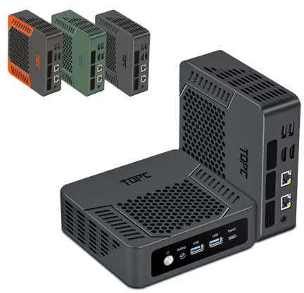 FakestarPC Mini PC Ryzen 9 6900HX USB4.0 Dual LAN 2xDDR5 RAM PCIe4.0 Windows 11 Pocket Gaming Mini Computer WiFi6E BT5.3