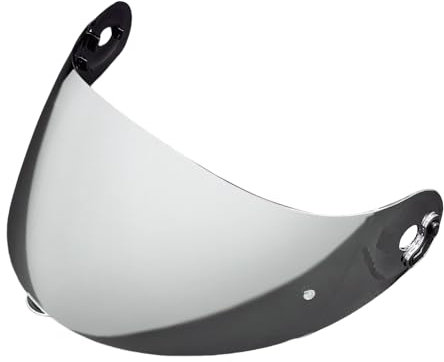 MTDVZR Helmvisier für X803, UV-Schutz kratzfest winddicht Helm-Gesichtsschutz kompatibel mit NOLAN Xlite X803，X803 RS，X802 RR，X702，X661 (Silber-Nur für Taggebrauch)