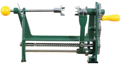 Orange schäbler Handbuch Edelstahl Orangenschäler-Maschine mit Handkurbel Arbeitsparsames Nicht-Schlupf-Peeling-Werkzeug für Zitrone, Zitrusfrüchte