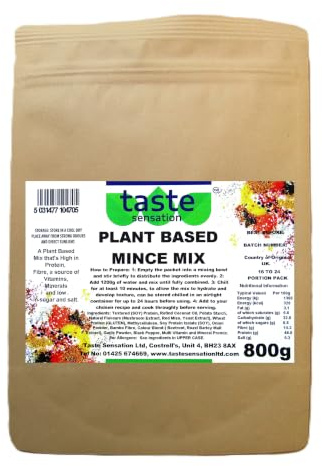 Plant Based Mince Mix (5 x 800g Packs)