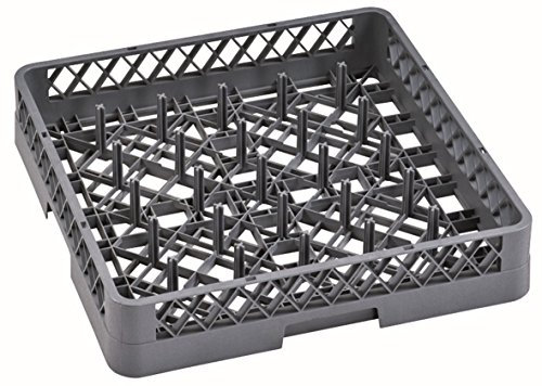 Cesta con 25 dedos para platos y bandejas, color gris azulado