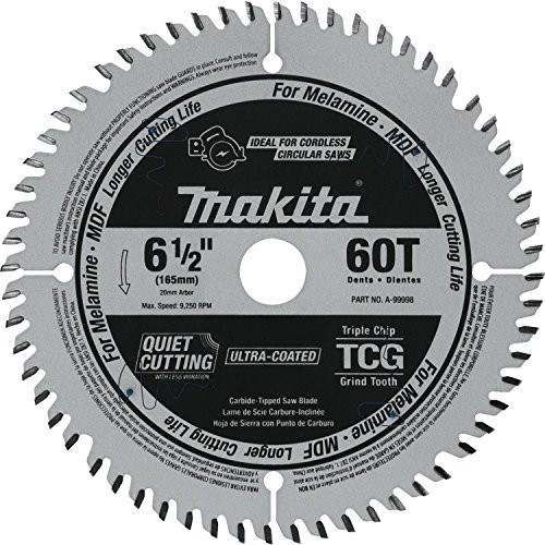 Makita B-56792 Specialized Saw Blade for Plunge Saws 165x20x60T