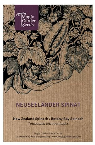 Neuseeländer Spinat (Tetragonia tetragonioides) 20 Samen Kokihi