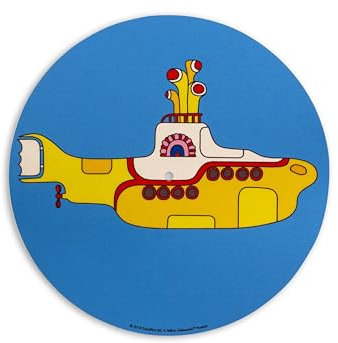AC1016A-YS Plattenspieler-Rutschmatte, The Beatles Yellow Submarine