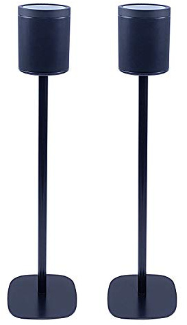 Vebos Standfuß Musiccast 20 schwarz - EIN Paar - kompatibel mit Yamaha Musiccast 20