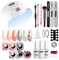 Vishine UV-LED-Nagellampe, Gel-Nagellack-Set, 40 W, Gel-Nagel, LED, UV-Licht, Basislack, Überlack, 6 Gel-Farben, professionelle Nagelkunst-Maniküre-Werkzeuge