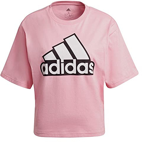 adidas W Bluv Q1 Cro T T-Shirt Donna (Pacco da 1)