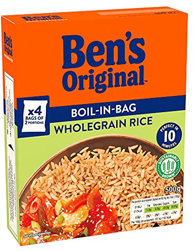 Ben's Original Boil-In-Bag Wholegrain Rice 500g