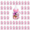 50 Stück Madchen Süßigkeiten Box Süßigkeiten Flasche, Babyparty Deko Mädchen, Candy Flaschen Babyflaschen Baby Shower Party Candy BoxFavors Für Baby Shower