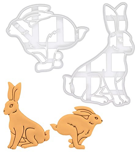 Bakerlogy Ausstechform, 2 Teil: Hase, 2 Stück