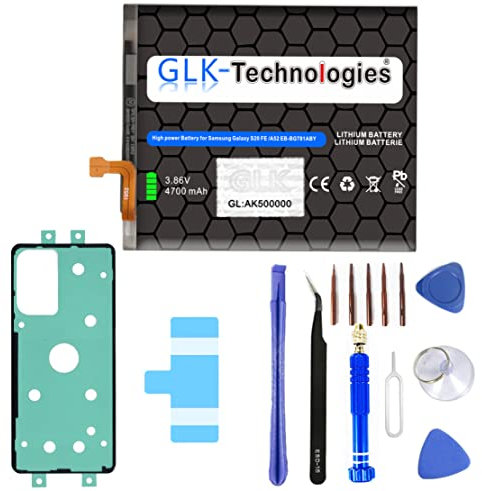 High Power Ersatzakku kompatibel mit Samsung Galaxy A52 A525F, A52 5G A526B, A52s A528B | GLK-Technologies Battery | accu | 4700mAh Akku | inkl. Profi Werkzeug Set Kit NUE
