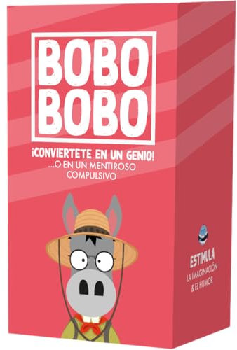 Bobo Bobo - Juegos de Mesa Estratégico y con Curiosidades - El Juego de Cartas para divertirse aprendiendo Curiosidades con Amigos y Familia - Regalos Originales Español