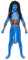 Maskworld Blauer Stammeskrieger Kostüm für Jungen - Kindergröße: 122-128 - Film-Kostüm-Zubehör Karneval Halloween & Motto-Party