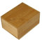 Fackelmann 61143 Boite à Savon, Accessoire Salle de Bain Bambou, Range Savon, Voyage, Boite à Savon Voyage, Bois, 11 x 8,6 x 5,5 cm Marron
