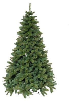 Xone Weihnachtsbaum, groß, 4 m, Xone, 400 cm hoch, mit Sockel von 226 cm und 1545 Zweigen