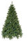 Xone Weihnachtsbaum, groß, 4 m, Xone, 400 cm hoch, mit Sockel von 226 cm und 1545 Zweigen