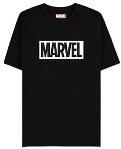 Marvel — Kurzärmliges Herren-T-Shirt Logo — 2XL