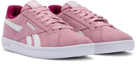 Reebok Unisex Court Retro Trainers, DustyRose Verryberry White, 5.5 UK