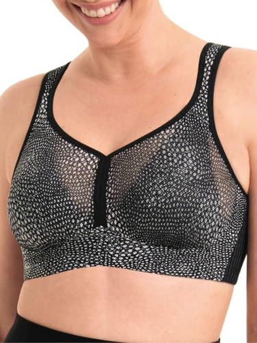 Anita Active Sport BH DeltaPad Damen starker Halt Maximum Support | DeltaPad-Schale, atmungsaktiv, ultraleicht, Feuchtigkeitstransport, auch für größere Cups