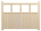 Rowlinson Garden Products SWG34 Gate Kit, Natural