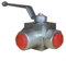 Hydraulische 3-Wege-Kugelhähne mit Innengewinde für industrielle Effizienz (M18**1.5-DN10)