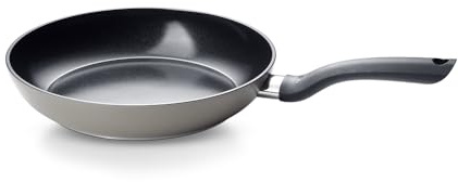 Fissler Essential Grey-Black/Aluminiumpfanne-beschichtet (24 cm) Keramik-beschichtet, Bratpfanne hergestellt ohne PFAS/PTFE, Induktion– MADE IN GERMANY