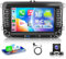 VECHTEL 8 CORE 6G+128G Autoradio Android 15 per VW Golf 5 6 Passat Jetta Caddy EOS T5 Tiguan Touran CC Polo, 7'' HD IPS Touchscreen co Carplay Android Auto GPS Wi-Fi USB Tipo-C Bluetooth FM RDS Camera