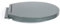 Yorkshire Homeware Quick Close Toilet Seat | Bathroom Seats Oval Shape | Quick Release for Easy Clean Simple Top Fixing | Removable Lid for Easy Assembly, L 41-44cm x W 35cm (Dark Grey)