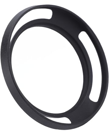 Jectse 52mm Metal Hollow Lens Hood for XC 15-45mm - Light Blocking Camera Shade for XA5, X-S20 - Sturdy Lens Protector