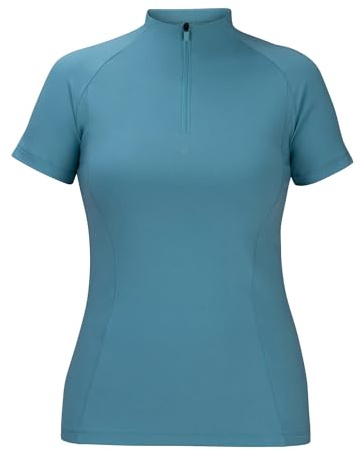 Aubrion Shires React Womens Short Sleeve Base Layer - Haze
