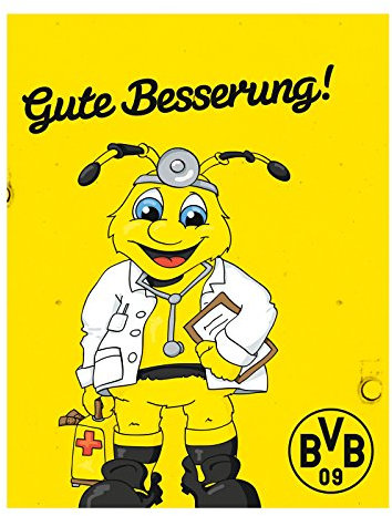 BVB-Grußkarte Emma, aus Papier