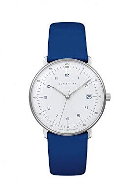 JUNGHANS max Bill Damenuhr Blau 047/4540.04