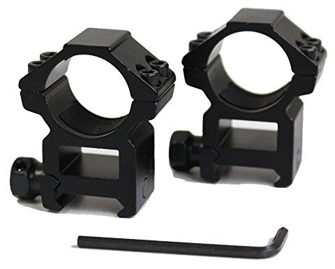 noga (2pcs) Anelli di Tubo di Spessore di 25.4mm 20mm per Il Supporto di Montagna della Guida di Picatinny del Supporto della Tazza del Cavaliere di Montagna degli Accessori di Caccia