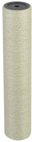 vidaXL Griffoir pour Chats 8x40 cm 10 mm Beige Grattage Jouet Chats Chaton