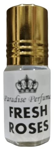Fresh Roses Gorgeous Refreshing Roll On Roller Perfume Fragrance Oil Scent by Paradise Perfumes & Gems (PPG) - 3ml 6ml 12ml (Fresh Roses, 3ml)