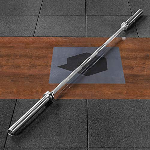 METIS 20 kg Olympic Langhantel Set - 2,1 m Olympisches Barbell Set mit optionalen Hantelscheiben | Auswahl von Langhantel Sets mit Gewichten (15 kg (Paar), Profi (Kratos))