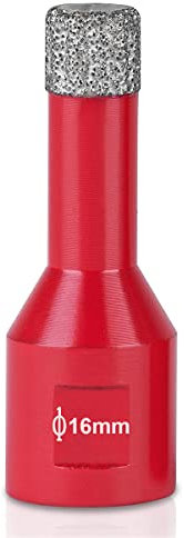 SagaSave 16mm M14 Diamond Coating Drill Bits Hole Saw,Long Life Hole Cutter Opener for Glass Ceramic Tile Marble Ceramics Bottles Etc 1PCS