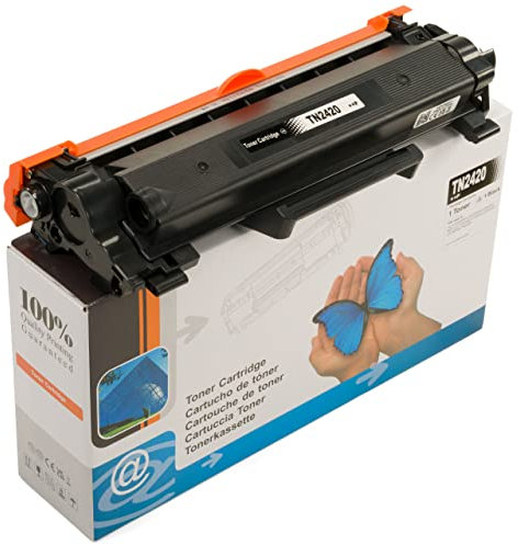 ESMONLINE 1 kompatibler Toner TN2420 für Brother Lasergeräte Tonerkartusche Schwarz TN-2420 TN-2410 TN2420 HL-L3270CDW HL-L2310D HL-L2350DW HL-L2357DW HL-L2370DN HL-L2375DW MFC-L2710DW