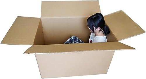 Versand-Aufbewahrungsboxen, Packung für Umzug, 90 x 60 x 60 cm, Versandkartons, Verpackungskartons, 120 cm/100 cm/90 cm, robuste Kartons für Versand und Lagerung