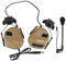 yeeplant Casque rotatif à 360° avec micro, rembourrage en éponge, microphone amovible pour paintball, airsoft et fitness, convient aux têtes de 52 à 63 cm