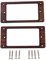 Humbucker Tonabnehmer aus Holz mit Schrauben für Gitarrenteile, Zubehör