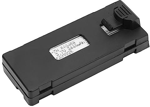 RC Drone Lithium Battery, Mini Drone 3.7V Lithium Battery 2600mAh for Replacement