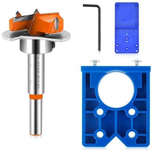 Hinge Jig 35mm Door Hinge Hole Saw Cutter Concealed Hinge Jig Drill Locator for Cabinet Hinges and Mounting Plates,kitchen door hinge jig,hinge drill bit,hinge cutter,cabinet door mounting jig