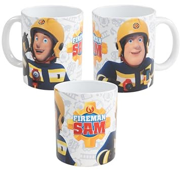 United Labels Pompiers Sam Tasse - Logo Tasse à café en céramique 320 ml