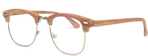New Time Lupenbrille Retro Holz Hellbraun Gatsby – Herren, braun, Dioptrie 2