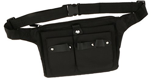 Friseur Werkzeugtasche Friseurtasche Multifunktions Leinwand Tasche Für Kämme Haarclips Bauchtasche, tasche