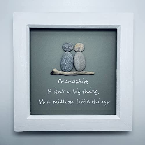 Friendship Pebble Art