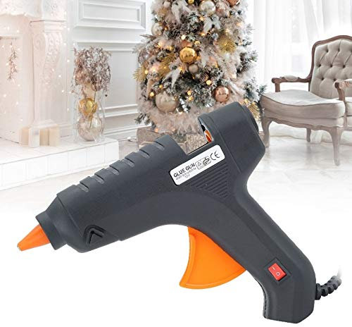Pistola Colla a Caldo, 12V 40W Pistola per Colla a Caldo Elettrico per Melt Artigianato Arte Fai da Te Strumento di Riparazione del Calore per La Decorazione del Cortile Albero di Natale Strumento