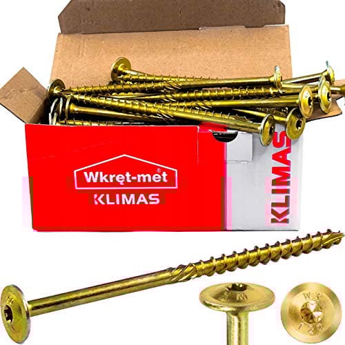 Wkret-Met Tellerkopfschrauben Torx 6x160-50 St. (50 Stk.)